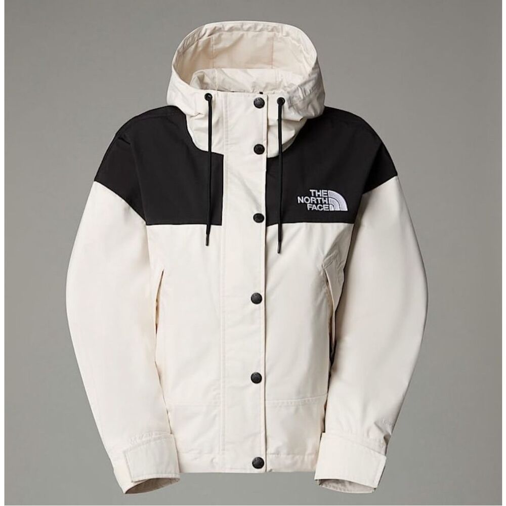 The North Face Reign On DryVent Waterproof Jacket Off White Dune XS